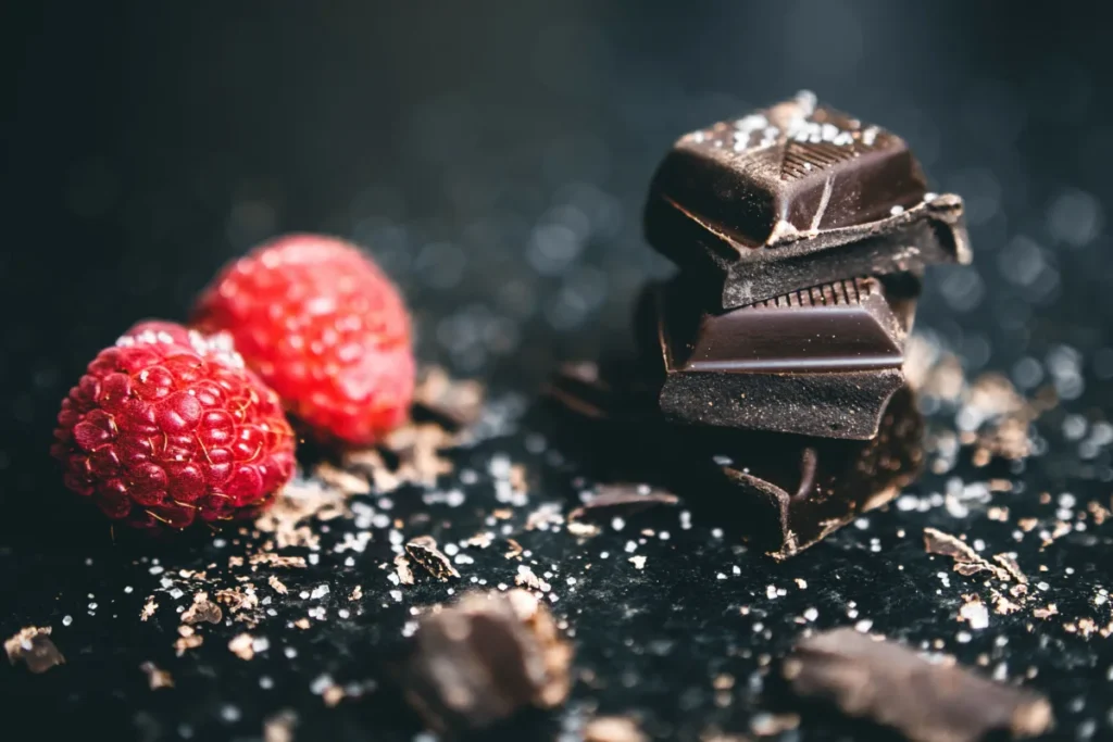 chocolate-raspberries